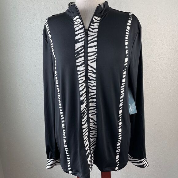 NWT Passports Full Zip Jacket Size M - Picture 1 of 8